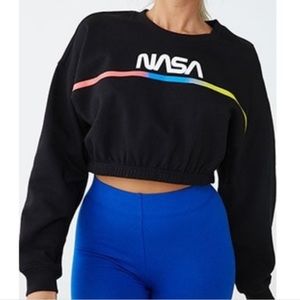 Cropped NASA Sweatshirt⭐️